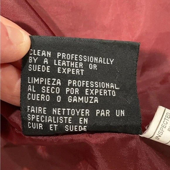 Colebrook & Co vintage black leather jacket, size small - Picture 13 of 13